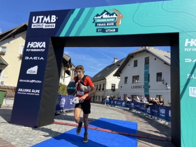 Tine Žižmond in Juta Pavlič (KGT Papež), prvak in podprvakinja na 50 km na UTMB Julian Alps trail