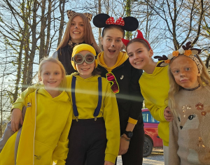 Najmlajši tečejo tudi na pusta