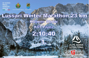 Naš novi član Klemen Štular, zmagovalec maratona na Sv. Višarje