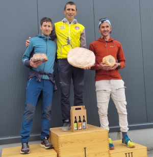 Andrej Nastran se je udeležil KBK traila